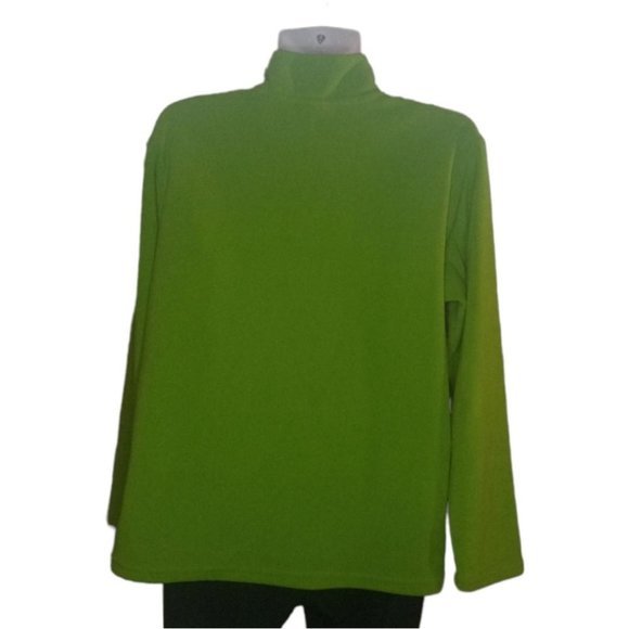 CHAMPION Green Fleece size large - Picture 3 of 4